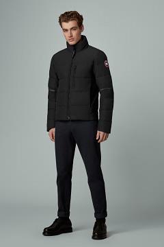 Chamarras Canada Goose Hombre Mexico - HyBridge Chaqueta De Plumas Negros LY0251379